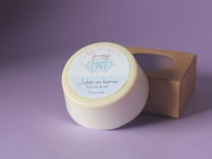 Jabón en barra de arroz