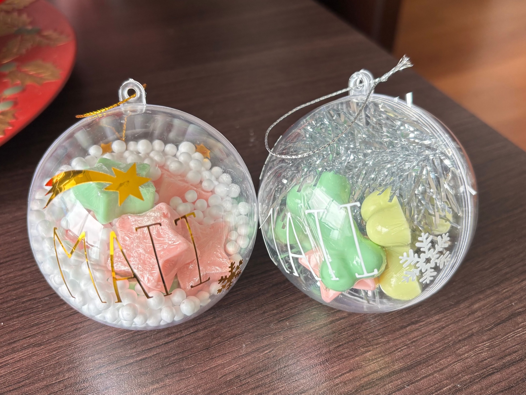 Esfera de jaboncitos